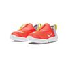 Nike Lil Swoosh Bright Crimson Low-Top Sports Casual Shoes Baby Sneakers Orange Gray AQ3113-606