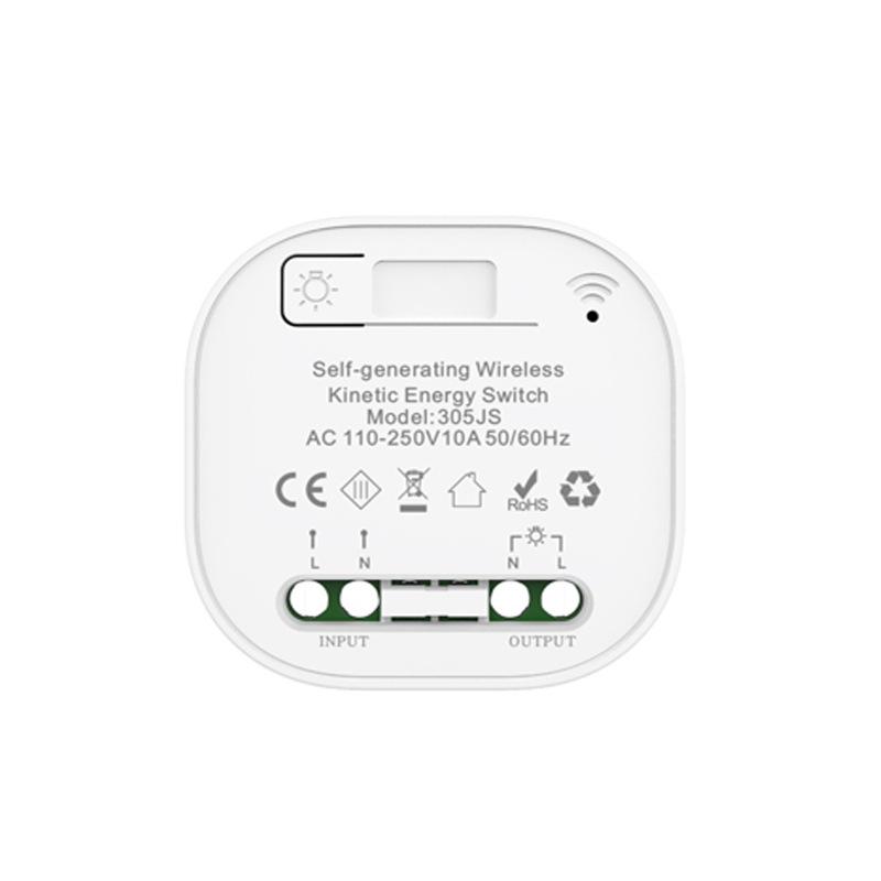 Wireless Battery-Free Kinetic Remote Switch
