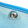 Hermes Garden Party TPM Hand Bag Tote Bag Toile Offishe/Leather Blue