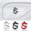 3D three-dimensional Longteng car label decorative sticker Xuanyinglong car decoration metal side label tail label car sticker