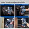 Dongcheng 20V Cordless Brushless Impact Wrench CN Plug (adapter Included)
