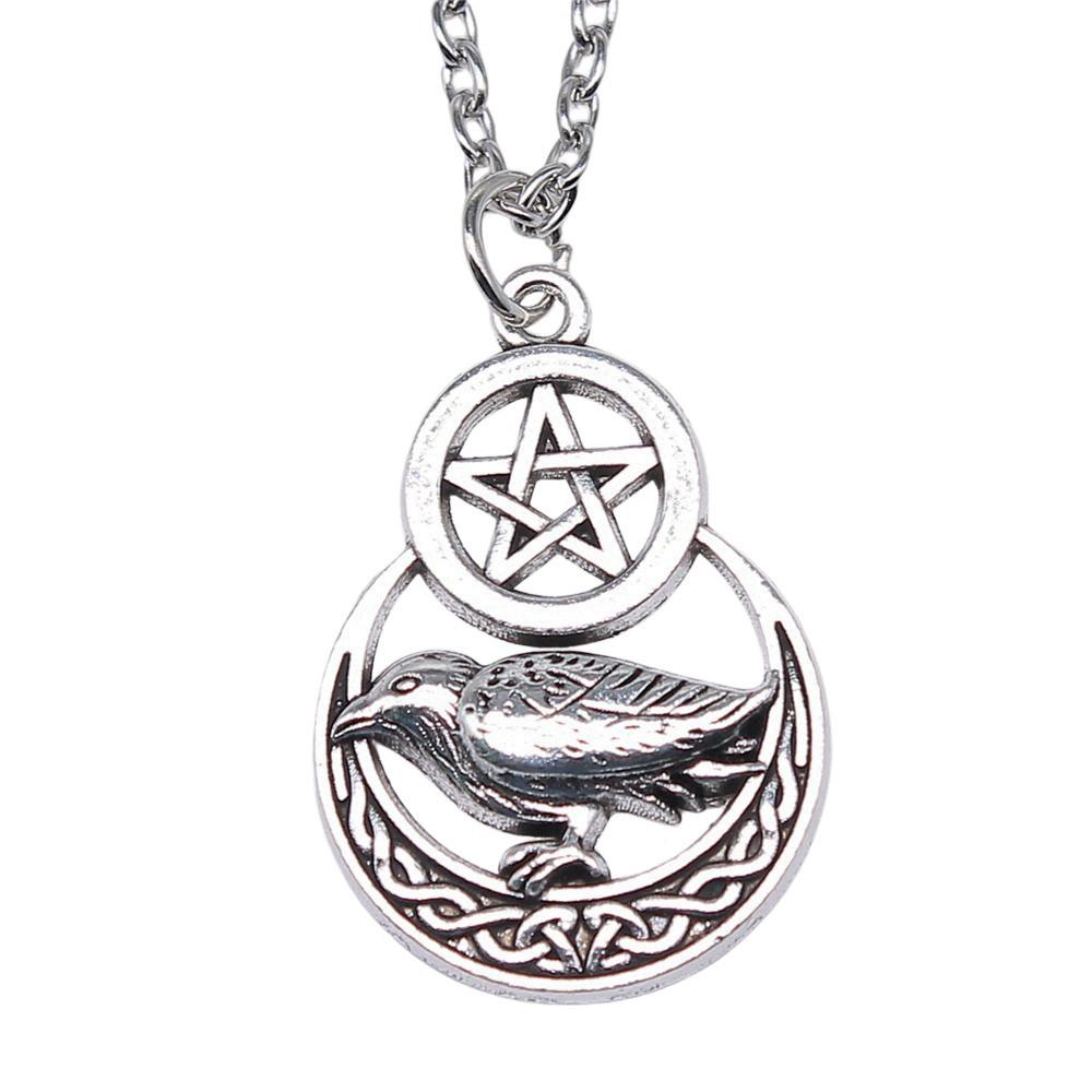 Peacock Pendant Bird Necklace Owl Ethnic Boho Jewelry for Female 45cm or 70cm Long Chain