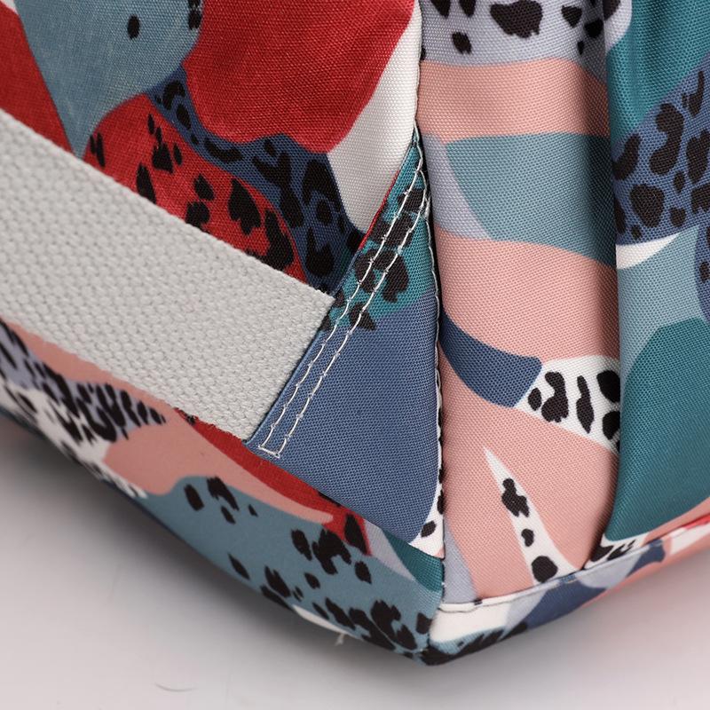 Large Capacity Waterproof Nylon Women's Bag, Fashionable and Casual Hand-held Small Backpack, Trendy Women's Travel Outdoor Backpack