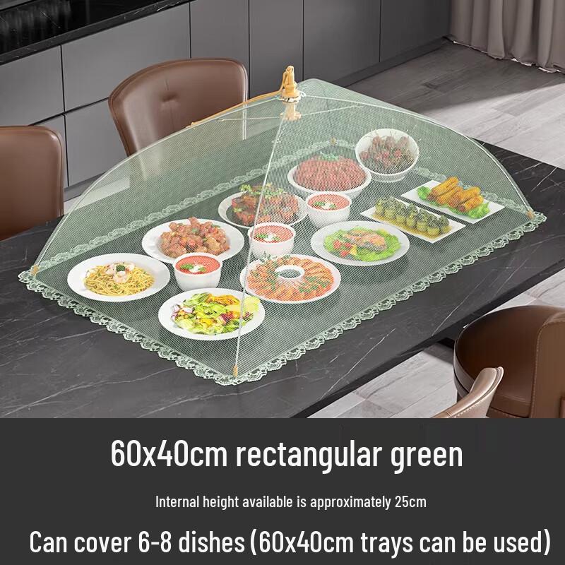 Foldable Mesh Food Cover (Iron Frame)