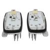 Pack of 2 Multifunctional Headlight DRL Units Supporting Fog Lights Turn Signals High Current 10A Capacity Fast Response