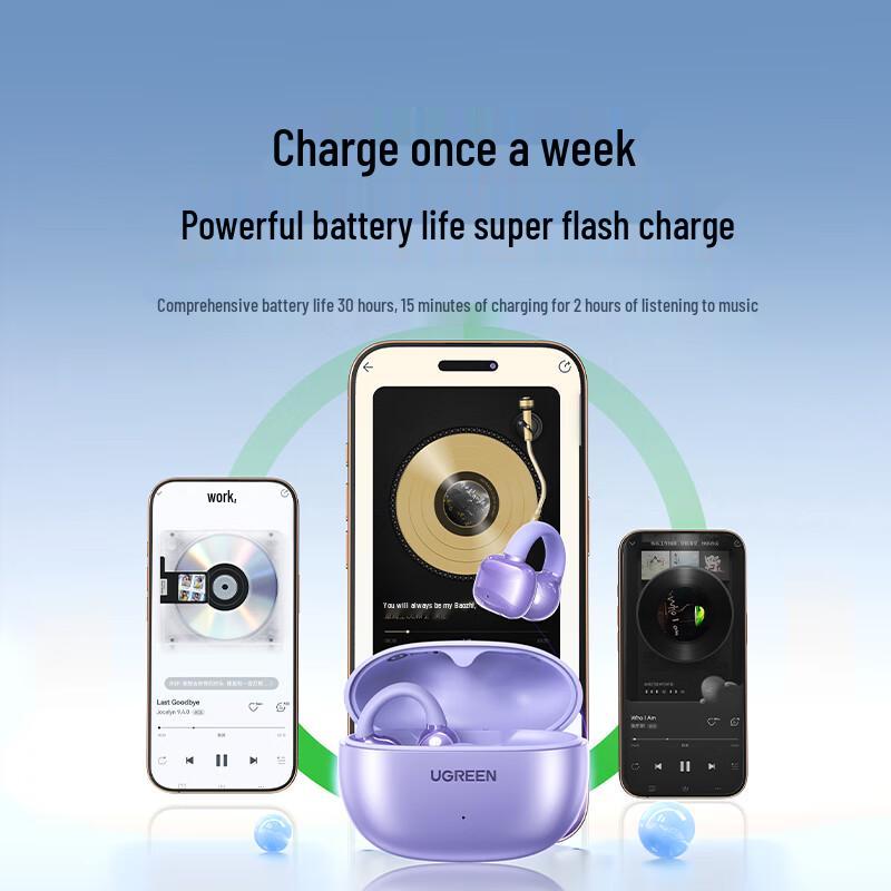 Ugreen HiTune S3 Wireless Ear Clip Earbuds