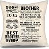 To My Bonus Daughter Gift Ideas Throw Pillow Covers for Bonus Daughter from Bonus Mom Bonus Dad Birthday Graduation Thanksgiving