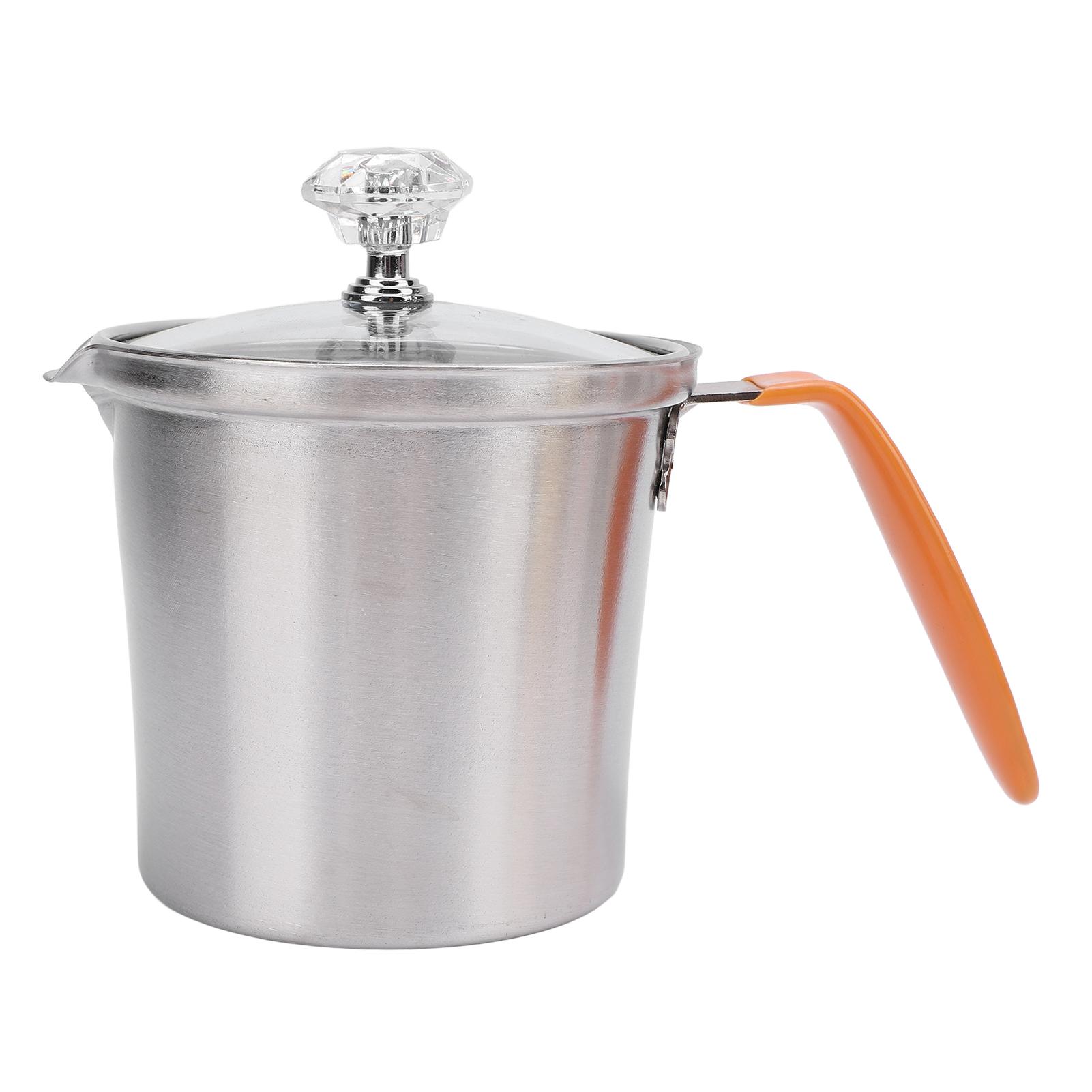 

Кувшин для вспенивания молока с крышкой и весами, чашка из нержавеющей стали для вспенивания молока для кофе латте 700 мл 300ML