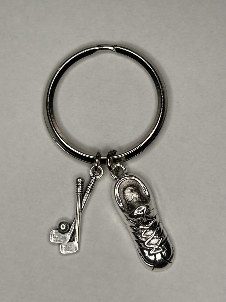 Golf Tournament Competition Souvenir Gift Keychain Lightweight Compact Metal Keychain [Woodstar]