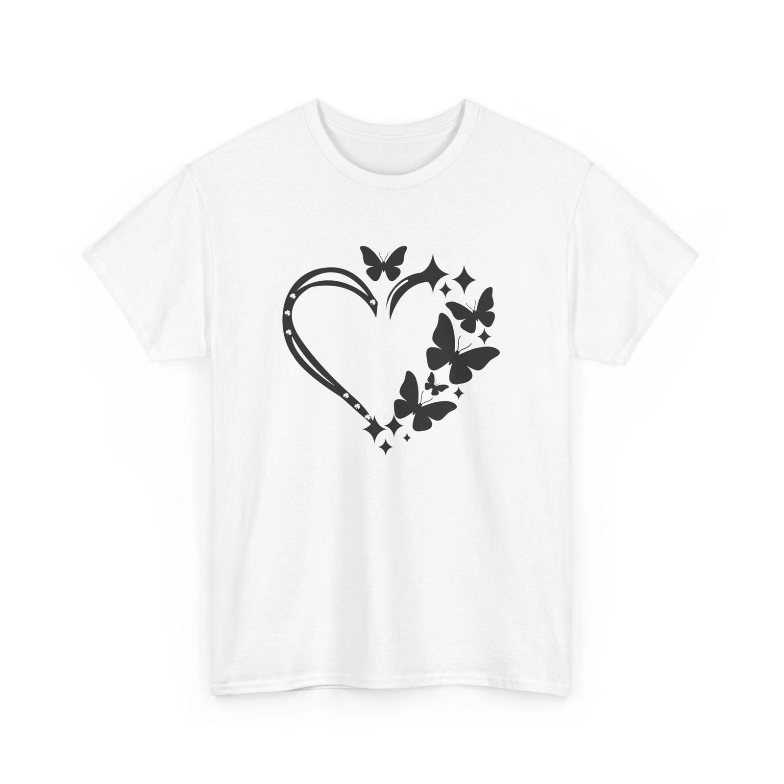 Butterfly Print Graphic T-Shirt for Women and Men | Trendy Stylish Casual Tee XL