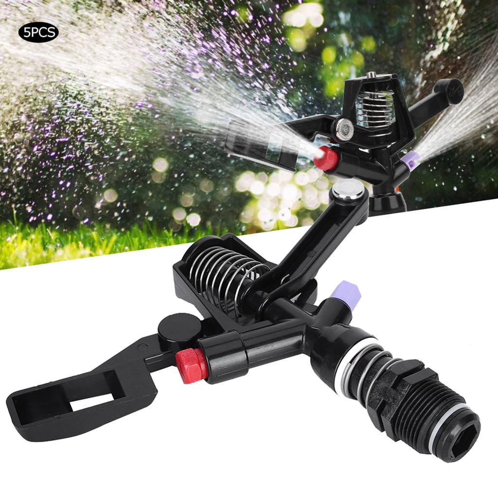 5 ks Tryska Rotační Kolébka Postřikovací Nástroj 3/4in DN20 Vnější Závit pro Zemědělské Zavlažování