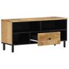 VidaXL Meuble TV, Armoire de Télévision avec Pieds, Meuble Télé avec Rangement Salon Salle de Séjour Intérieur, Bois Massif 356907
