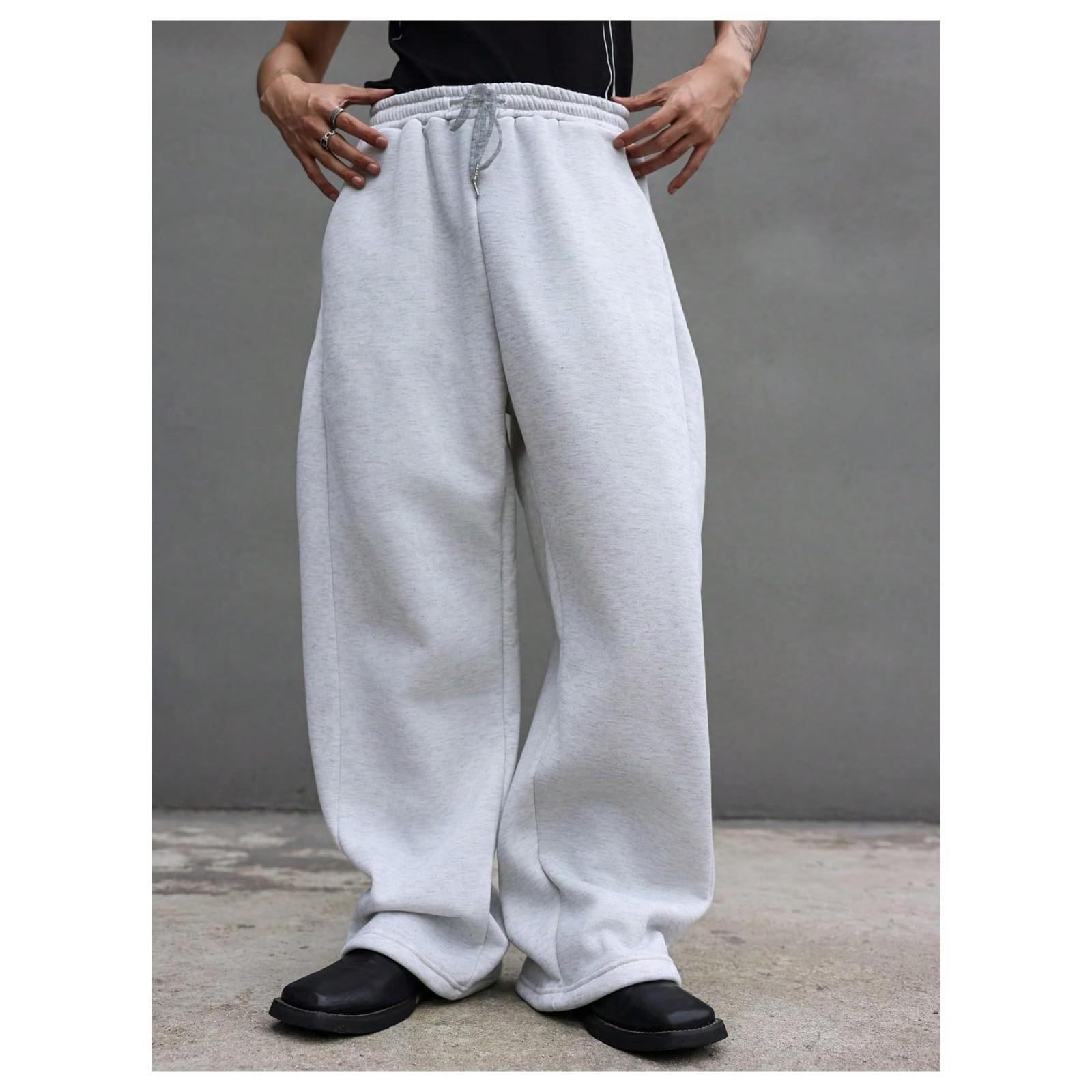 

Мужские модные однотонные повседневные брюки L