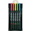 Fluorescent Marker Prefix Set 5-Color PM-L202-5S
