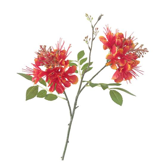 Künstliche Orchideenblumen Kunstseide Langer Stiel Oncidium Blüte Fake Blumengesteck für Hochzeit Party Heimbüro Dekoration