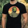 Unisexs Alien Hoodie Cotton Tshirt Size Xs To 5xl