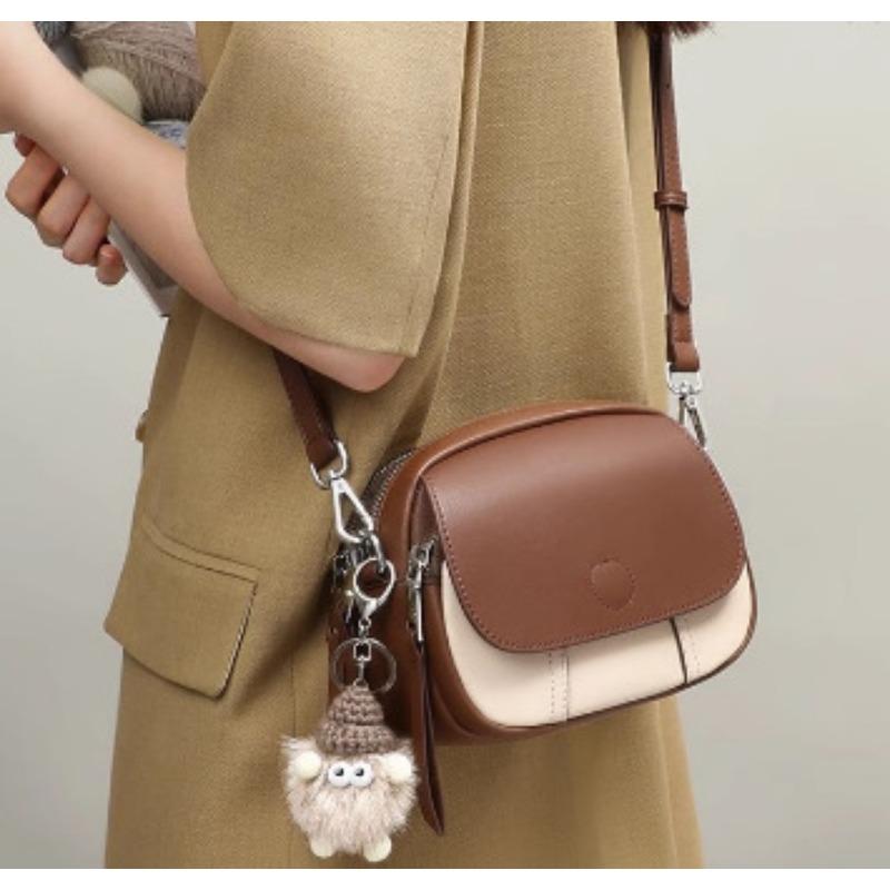 Modische Tasche für Damen mit Nischendesign Umhängetasche Mini Runde Tasche für Damen Schultertasche