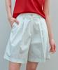 Koseuegeu Pintuck Flare Half Pants_Ehpt6248