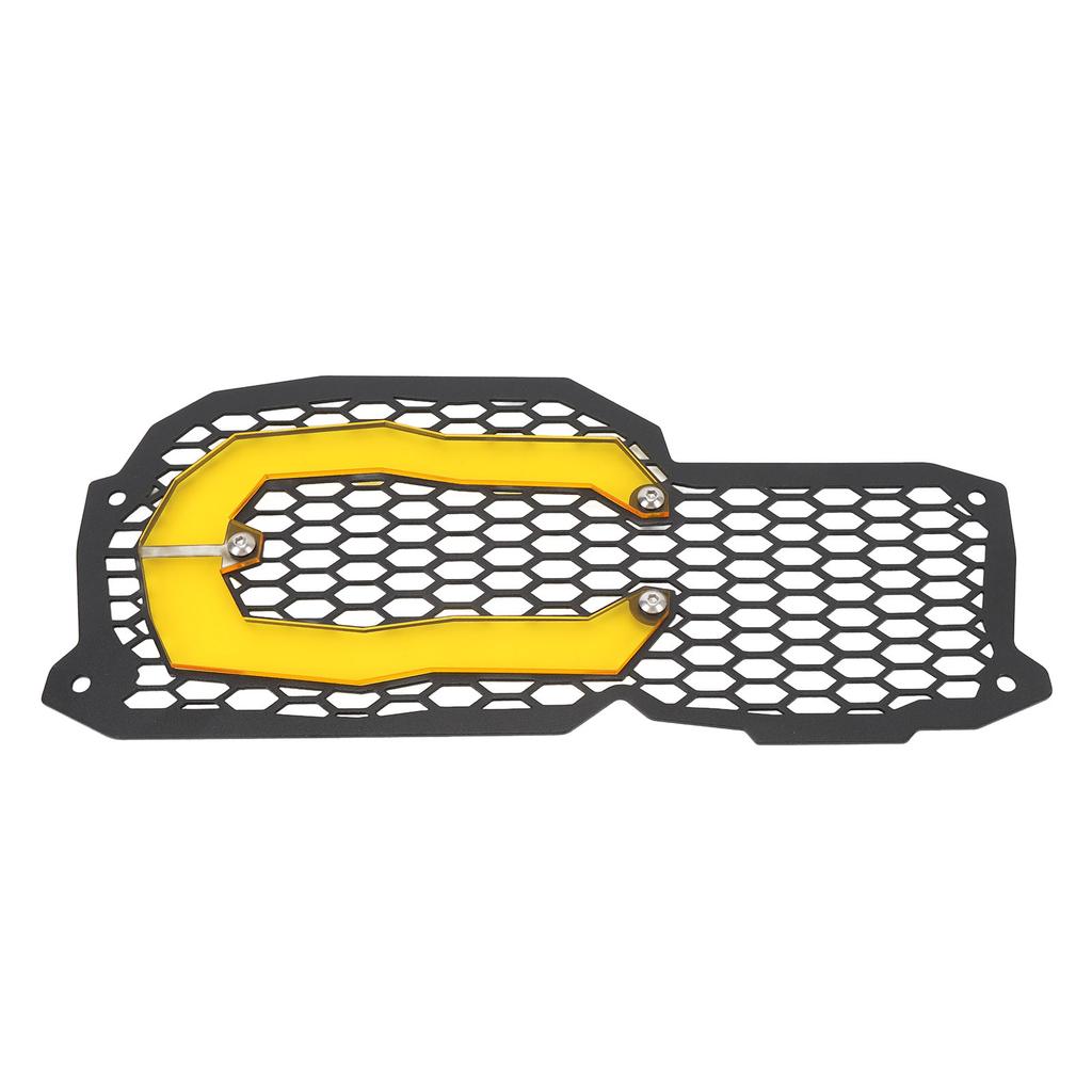 Motorcycle Headlight Protector Cover Stainless Steel Modern Long Lifespan for F800GS F650GS F700GS F800R Yellow