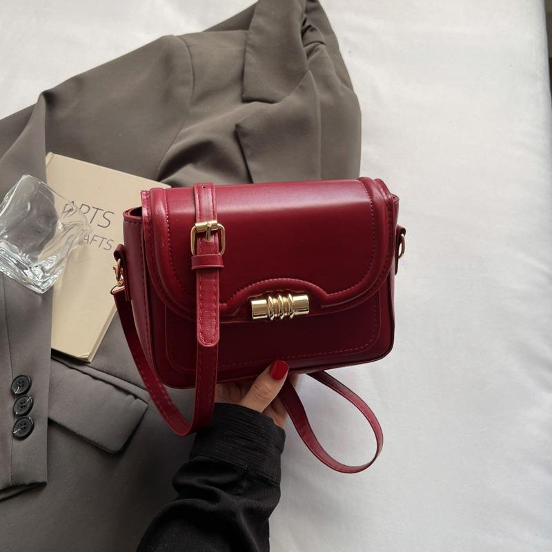 New sense casual bag female senmeng versatile summer retro fashion small square bag simple niche messenger bag