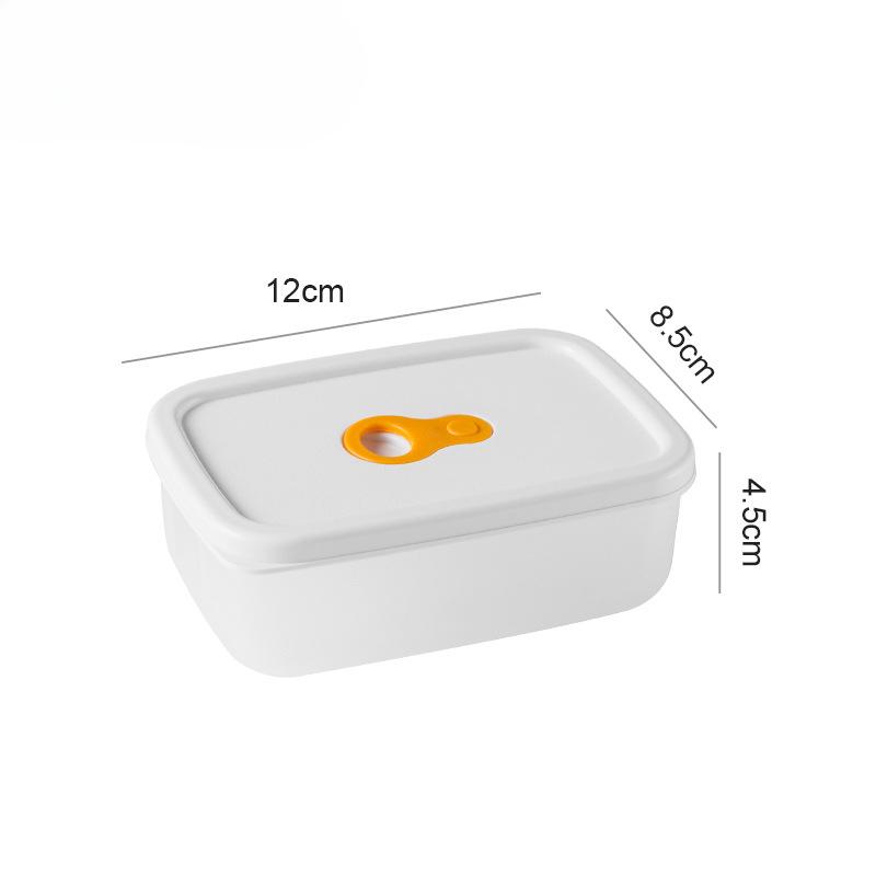 

Refrigeration-specific Fresh-keeping Box Food-grade Lunch BoxMicrowave Oven-safeSquare Picnic Fruit Sorting and Storage Box 310ML without filter