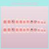 Lovely Handmade Nail Art Wearable Nail Stickers Pure Desire Wind Flash Drill Nail Patch