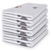 Sunframe 6-pack Washable Pet Pads for Dogs and Cats, Non-Slip, Waterproof, Highly Absorbent, 60x45cm, White