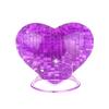 3D Crystal Love Heart Puzzle Jigsaw Model Blocks Gadget Children DIY IQ Toy