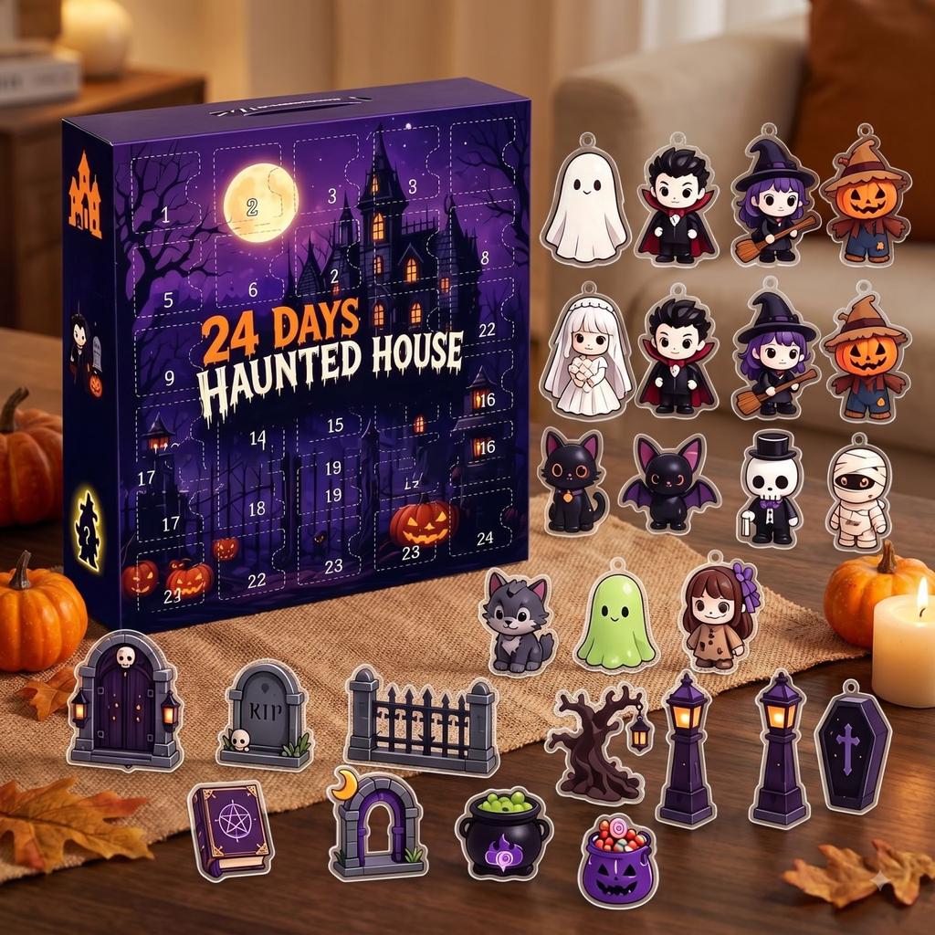 Halloween Countdown Calendar 2026 2D Design