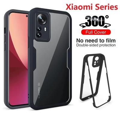 360 Ganzkörper Vorder- und Rückseite Schutzhüllen für Xiaomi 12T Pro 11T 12 11 lite 5g ne Stoßfeste Hülle für Xiaomi 12T Pro 12X Hülle