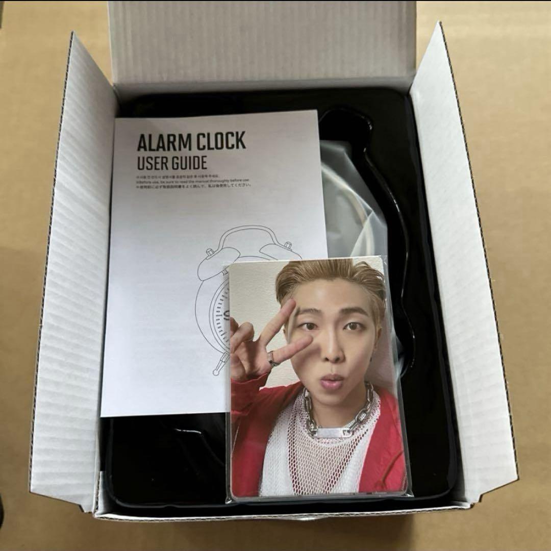 

[Б/У] BTS MERCH BOX #9 БУДИЛЬНИК с коллекционными карточками, все предметы на месте