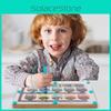 Math Counting Kids Board Toy With Magnetic Moveable Beads For Early Learning
