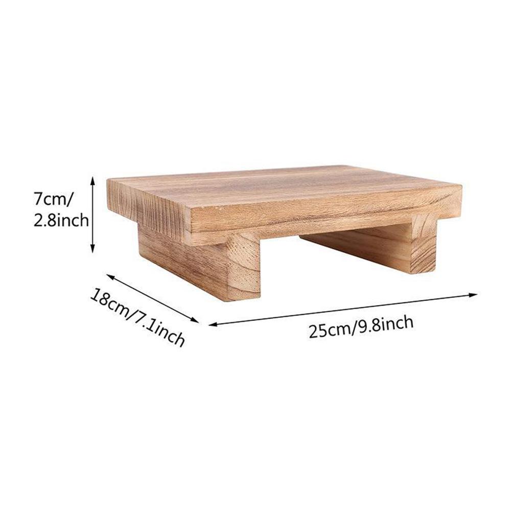 

Wooden Foot Stool for Adults and Heavy Duty Bedside Step Stool for Bedroom Bathroom Kitchen Office Home Use светло-коричневого