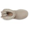 UGG Bailey Bow Ii Suede Warm Non-Slip Short Snow Boots Women Boots Light-Gray 1016501-GOA