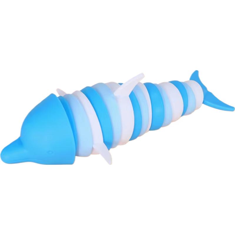 

Stress Relief Toys Fidget Toys Kids Adults Funny Buckle Slug Dolphin Shark Anxiety Antistress Squishy Toy