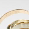 CARTIER Trinity 5 stations Ring K18 Gold (YGxPGxWG) #4.9(US Size) 8.31g Women Used