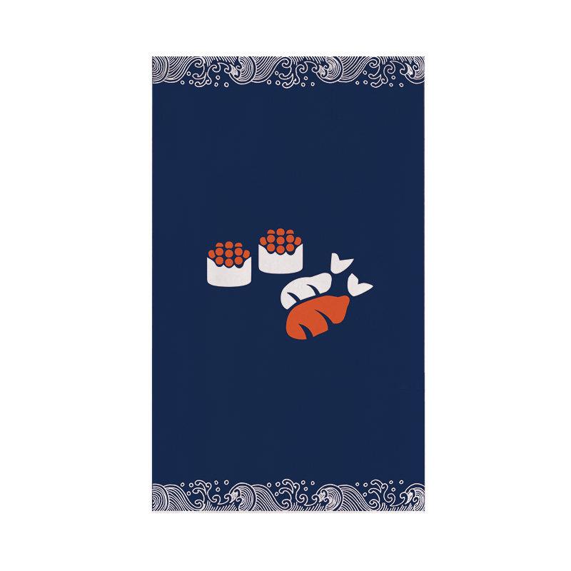 Japanese Sushi Restaurant Signboard Tea Room Kitchen Partition Door Head Curtain Flag Curtain Window Ramen Izakaya Short Curtain