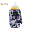 Portable Baby Bottle Warmer Sleeve 3 Levels Adjustable Electric Feeding Bottle Heater Fast Heating Outdoor Travel Infant Milk Bottle Heating Cover