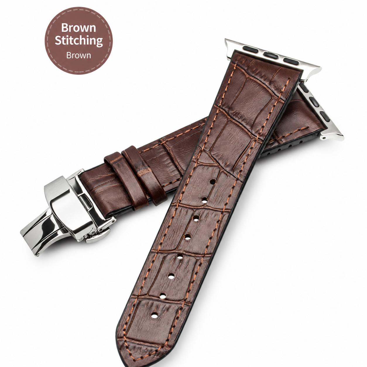 100% Genuine Leather Band for Apple