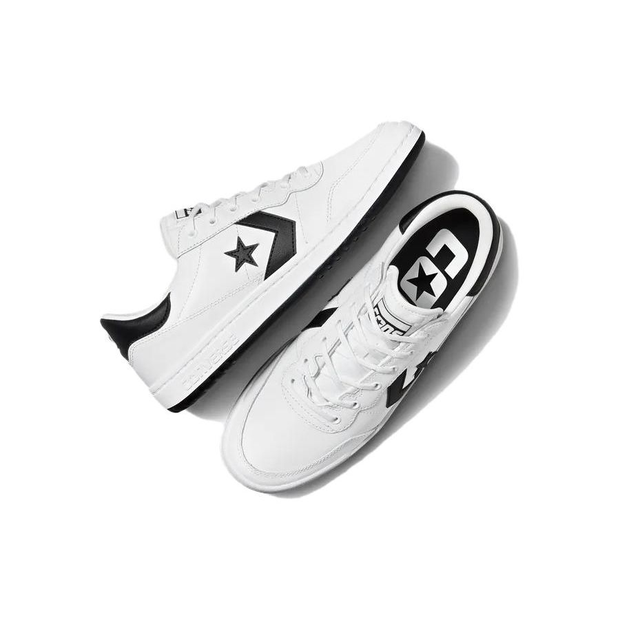 Converse Fastbreak Pro Leather White Black Unisex Sneakers A10201C