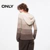 ONLY Women's Hooded Gradient Flare Sleeve Knit Sweater