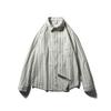 American Retro Pure Cotton Color-Block Striped Shirt for Men, Long-Sleeve, Spring and Autumn Style, Export Men's Casual Layering Shirt