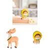 Wooden Crafts Deer Figurine Gift For Home Office Decor And Celebrations