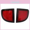 Réflecteur Arrière Pare-chocs Feu Arrière 2pcs Lampe Gauche Droite Pour Mitsubishi Triton Ml Mn L200 20052015