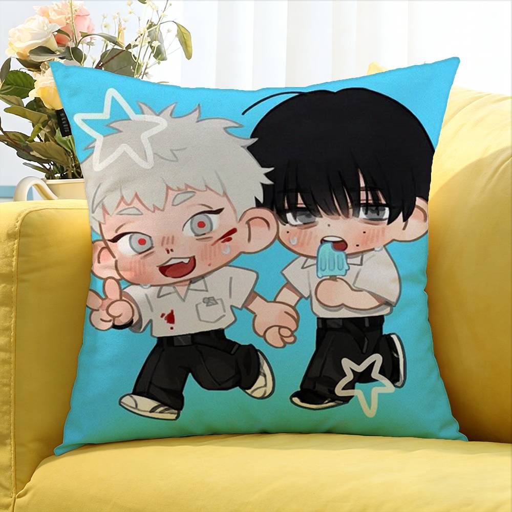 Cartoon Style The Summer Hikaru Died World Various Sizes Square Pillow Case For Car Home Bedchamber Decor