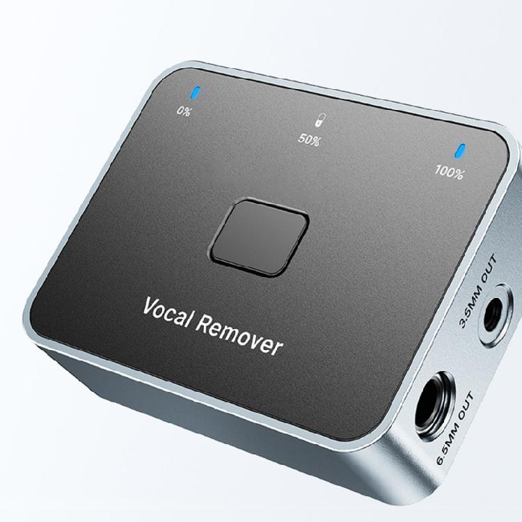 Studio Grade Voice Isolation Adapters 3.5mm/6.35mm Sound Interfaces with Wide Compatibility & Status LED for Instrumental