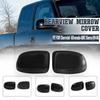 2x For 1999-2006 Chevy Silverado / GMC Sierra GLOSS BLACK Side Mirror Covers Cap