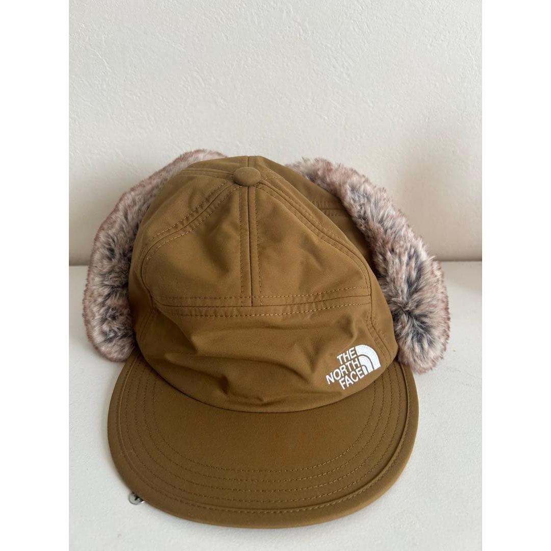 Used THE NORTH FACE flight cap brown