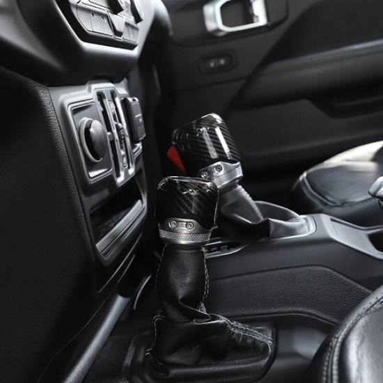3pcs Center Handbrake Brake Gear Shift 4WD Trim Cover for Jeep Wrangler JL 2018+