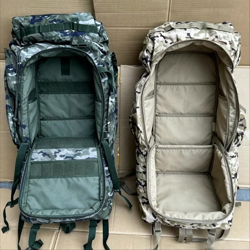BARACKJIE 75L Camouflage Hiking Backpack